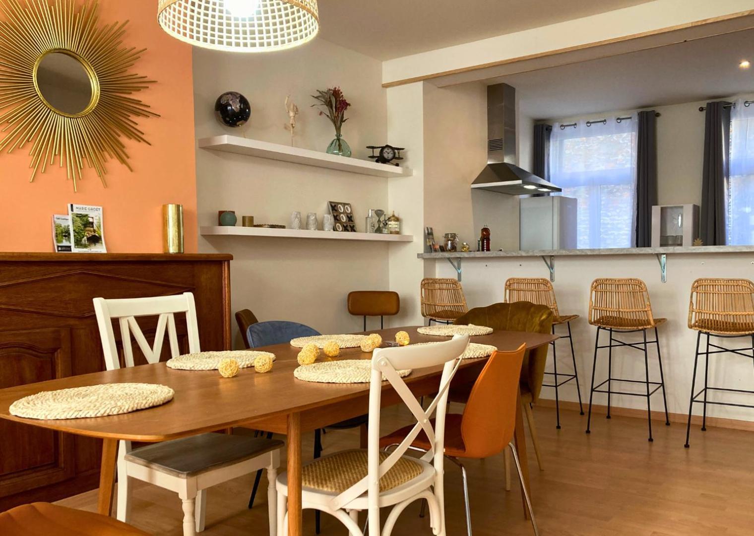 Le Bohemian Chic - 4 Chambres En Hypercentre De Saint-Omer, Ideal Pour Les Groupes Exterior photo